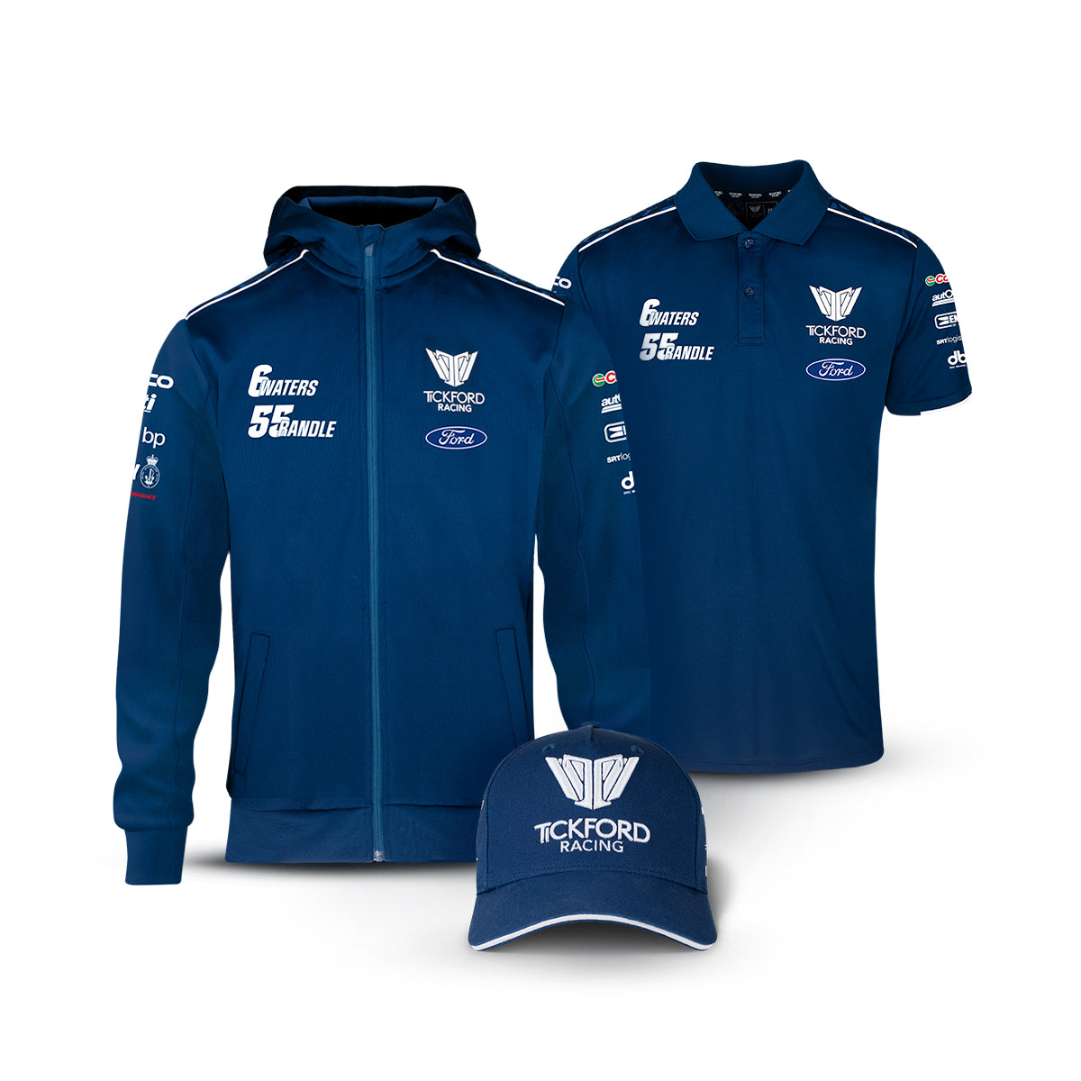 Tickford Racing Polo, Hoodie & Cap Bundle